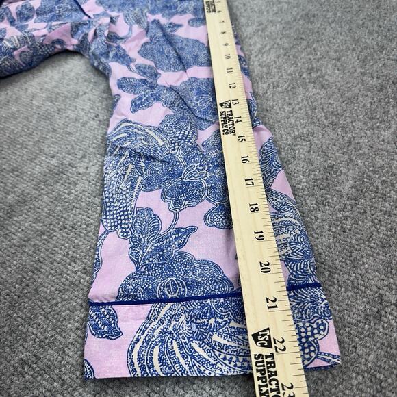 Victoria's Secret Mayfair COTTON MODAL Floral Pink Pajamas Matching Set Large - Picture 14 of 15